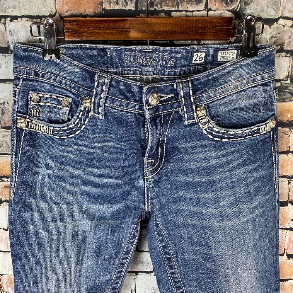 Miss Me Straight Leg Jeans - Picture 5 of 8